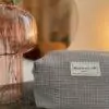trousse de toilette XXL grise