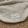 Le sac banane en Lin naturel aux couleurs intemporelles