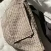 Sac Banane imprimé pied de poule
