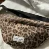 Sac Banane en laine imprimé léopard