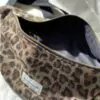 Sac Banane en laine imprimé léopard