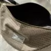 Sac Banane imprimé pied de poule