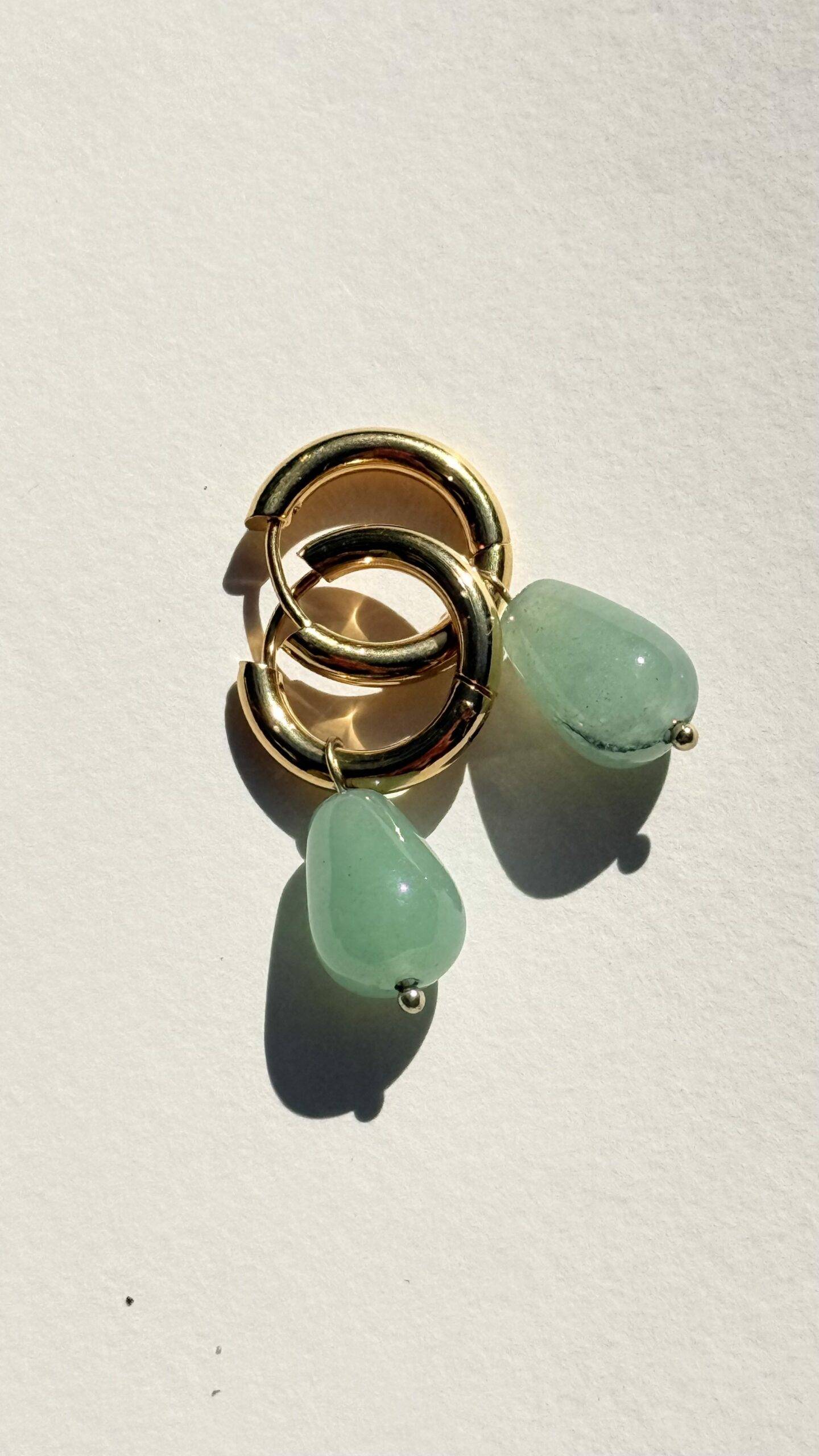 Boucles d'oreilles Ophélie Aventurine