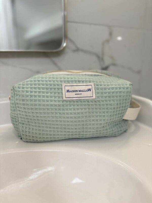 Trousse de toilette XL vert d'eau