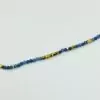 Collier Stella sodalite et hematite dorée