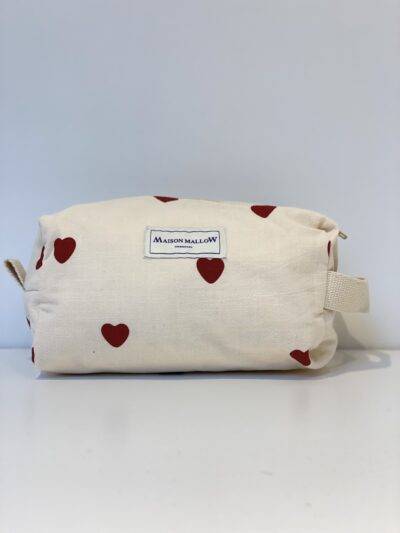 Trousse de toilette coeur