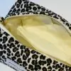 Trousse de toilette léopard vert kaki