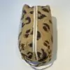 Trousse de toilette léopard camel