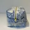 Trousse de toilette en Toile de Jouy Bleue