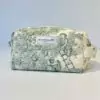 Trousse de toilette en Toile de Jouy Verte