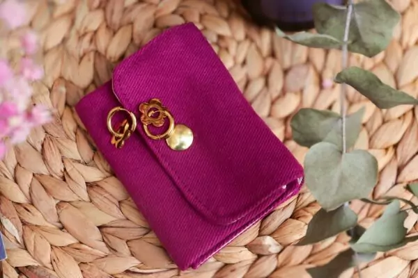 Mini Portefeuille rose fuschia Maison Mallow