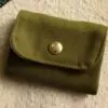 Mini Portefeuille Vert Kaki Maison Mallow