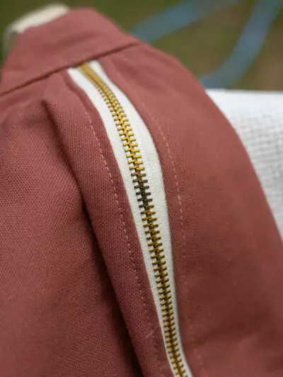 défaut fermeture sac banane vieux rose