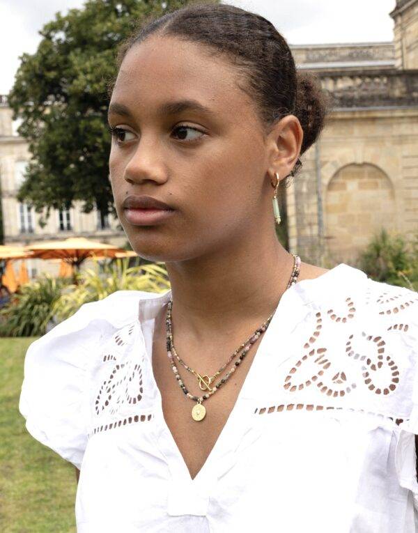 Boucles d'oreilles Margot aventurine