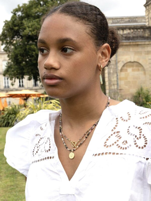 Boucles d'oreilles Margot aventurine