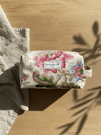 Trousse de toilette XXL fleurie