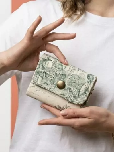 Mini portefeuille TJ Verte