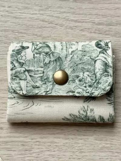 Mini portefeuille TJ Verte