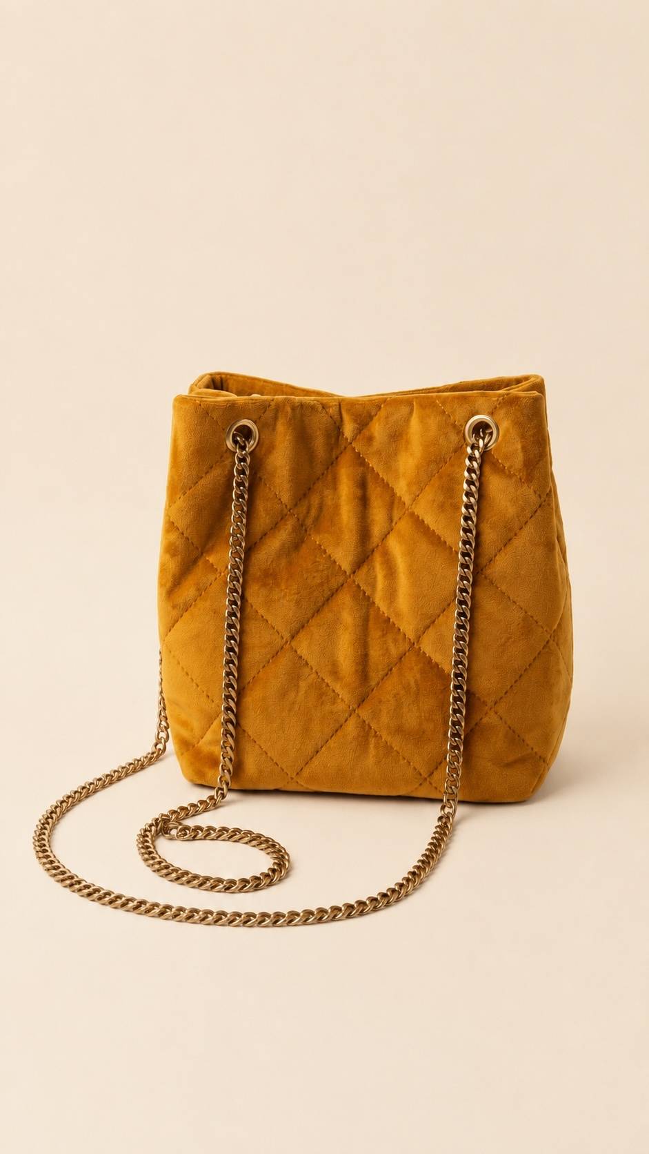 Sac seau Margot Jaune Moutarde