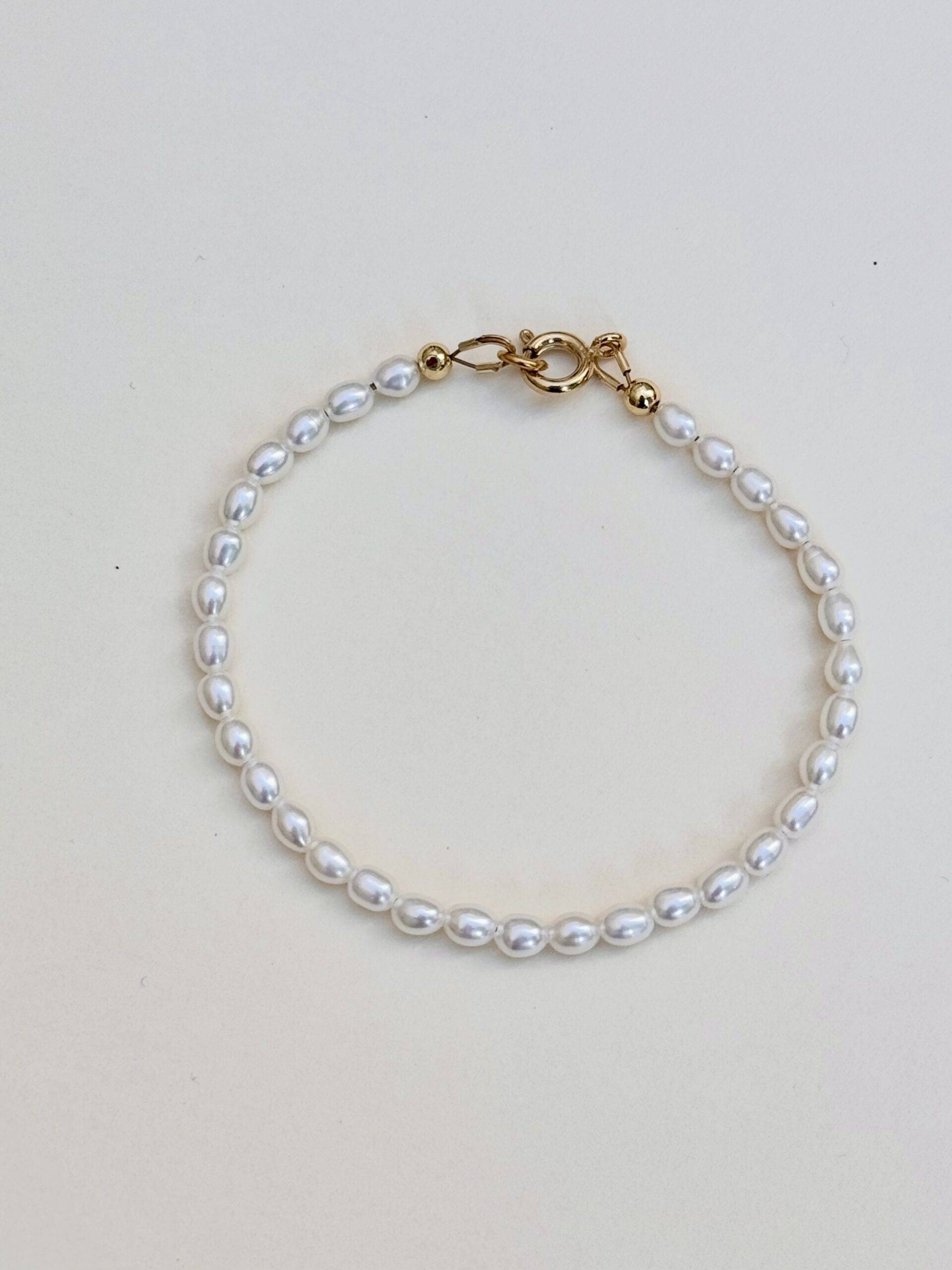 Bracelet Eugénie en perles d'eau douce